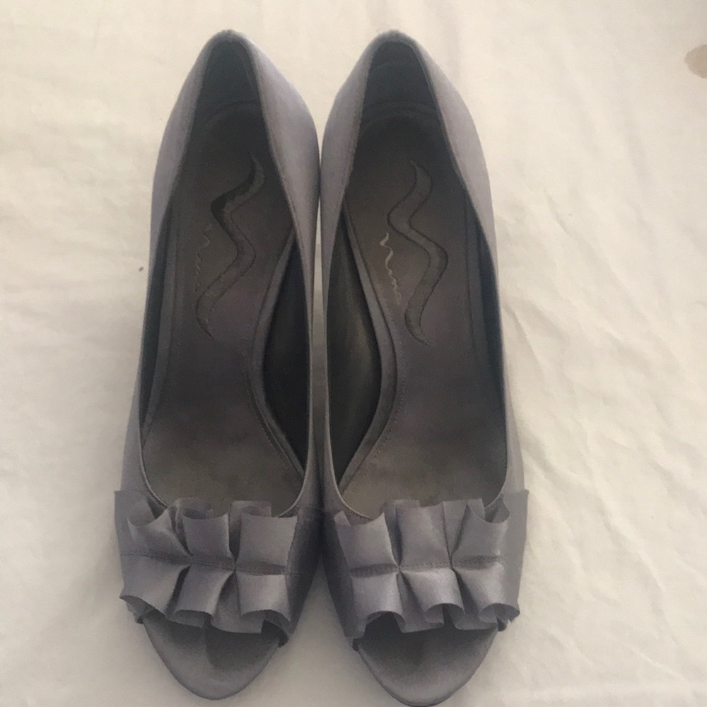 Silver Night Out Pumps
